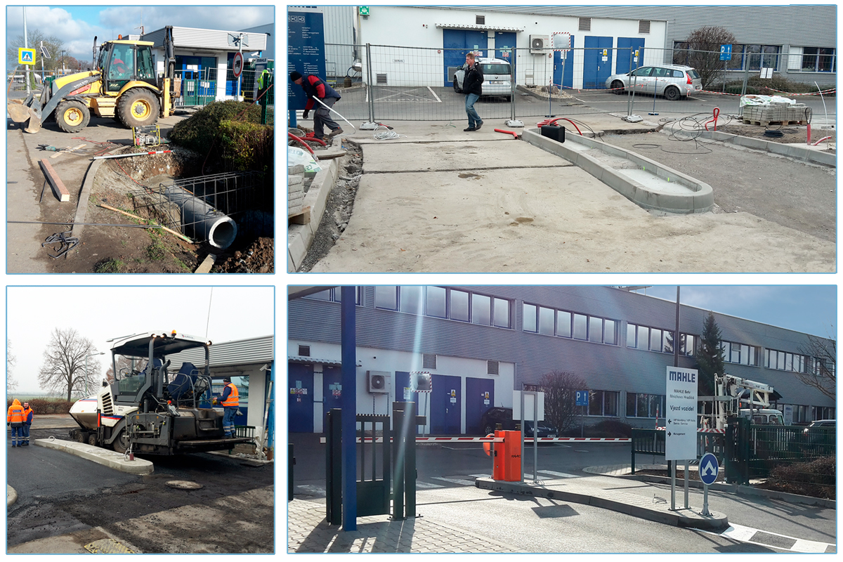 2016–2017 rekonstrukce vjezdu